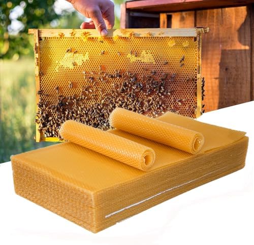 Beeswax Foundation Sheets for Deep Frames